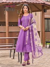 Copper By Aanchi Roman Silk Wholesale Kurti With Bottom Dupatta In India